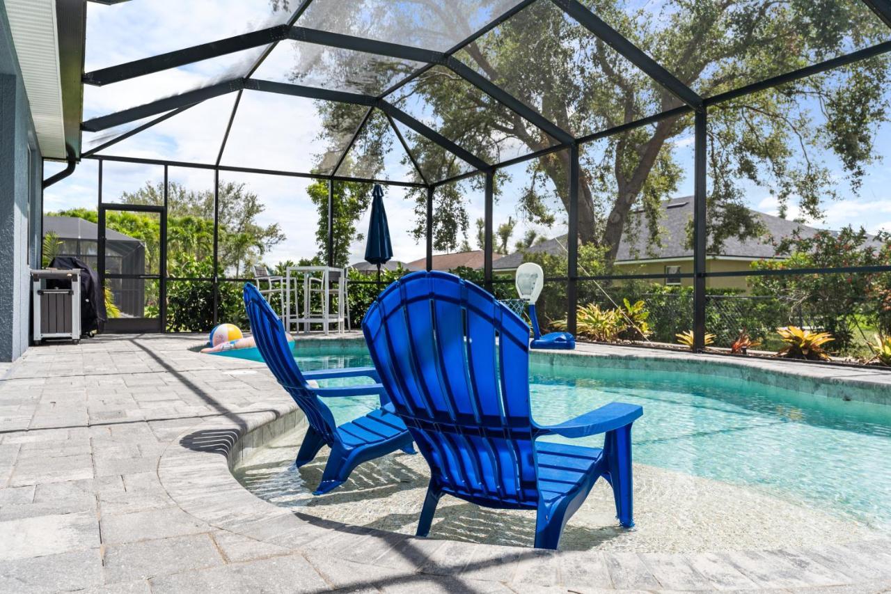 Beautiful Cape Coral Oasis! King Bed, Bbq, Heated Pool, Pvt Yard & Much More! Eksteriør bilde