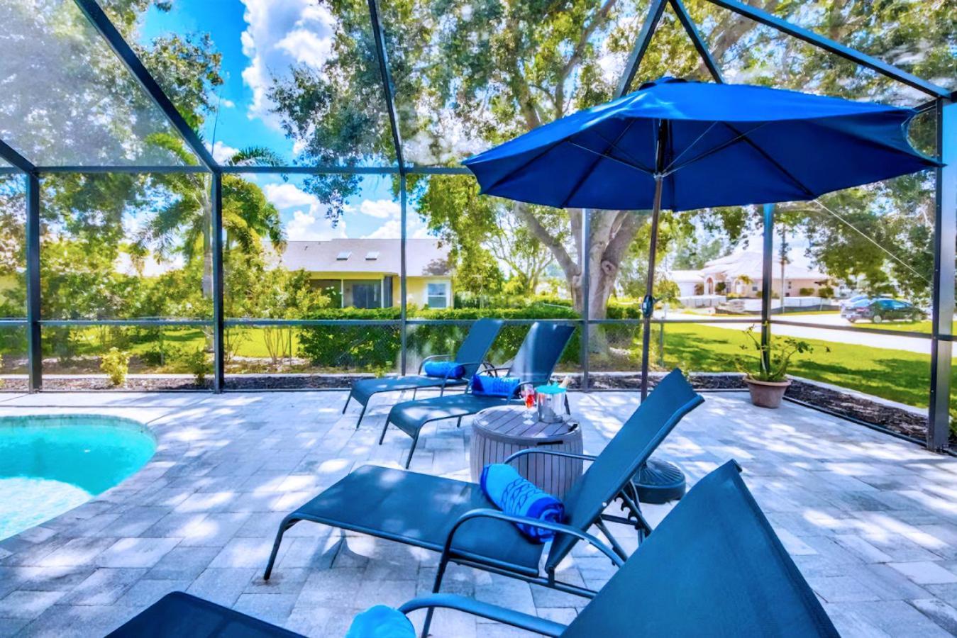 Beautiful Cape Coral Oasis! King Bed, Bbq, Heated Pool, Pvt Yard & Much More! Eksteriør bilde